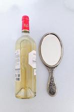 Finely hand embossed - Spiegel - .925 zilver
