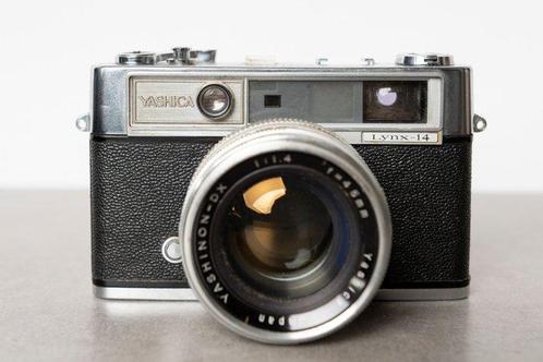 Yashica Lynx-14 + Yashinon-DX 45mm f1,4 Analoge camera, Audio, Tv en Foto, Fotocamera's Analoog