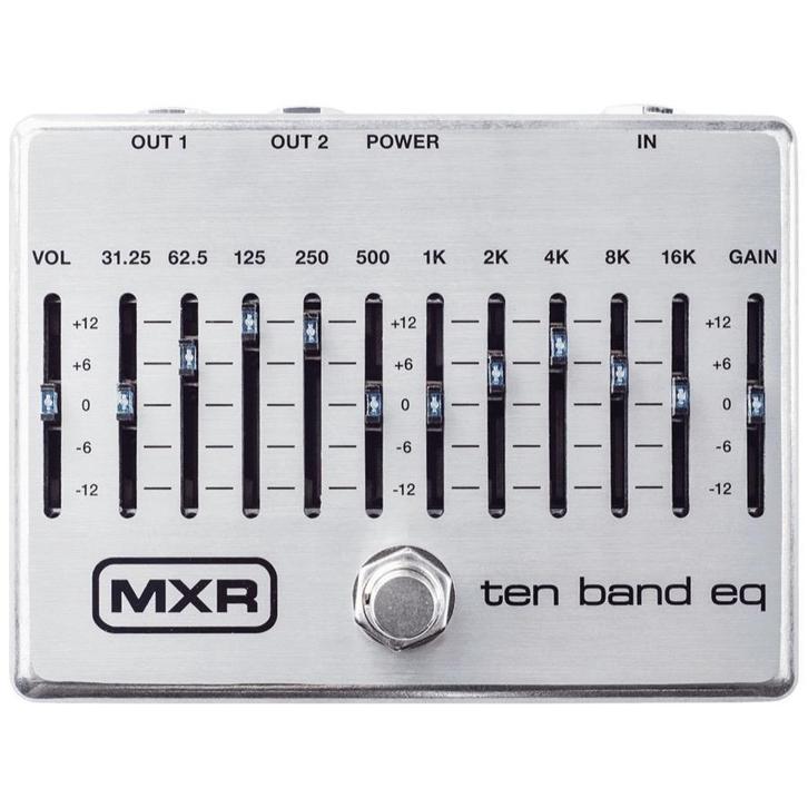 MXR M 108S / M108S 10 Bands EQ Pedaal inclusief Adapter, Muziek en Instrumenten, Effecten, Equalizer, Nieuw, Ophalen of Verzenden