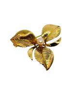 Zonder Minimumprijs - Broche - 14 karaat Geel goud Parel, Sieraden, Tassen en Uiterlijk, Antieke sieraden