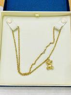 Halsketting - 18 karaat Geel goud - Teddy ketting goud 18kt, Sieraden, Tassen en Uiterlijk, Kettingen, Nieuw