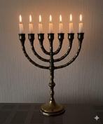 Kandelaar - Gepatineerd brons - Zevenarmige kandelaar