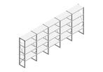 Voordeelrij Nedcon SF Legbordstelling 2000x5030x500mm hxbxd