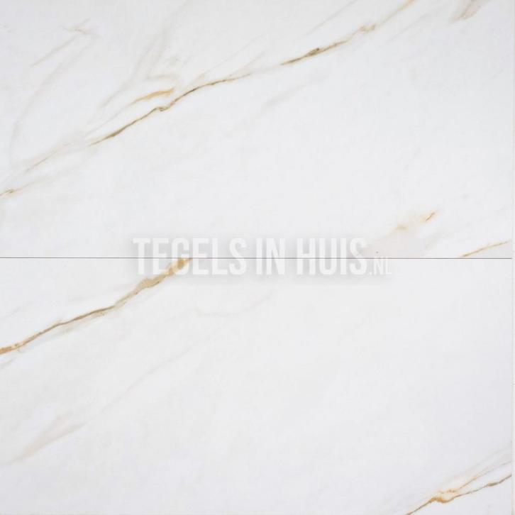 Vloertegel / wandtegel gold marmer goud 60x120 mat, Doe-het-zelf en Verbouw, Tegels, Vloertegels, Nieuw, 10 m² of meer, Keramiek