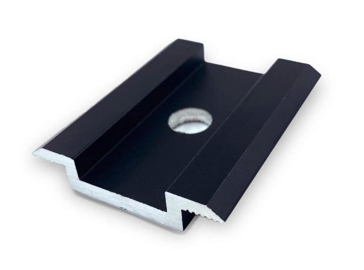 Middenklem Zwart (Universeel), Doe-het-zelf en Verbouw, Zonnepanelen en Toebehoren, Nieuw, Ophalen of Verzenden