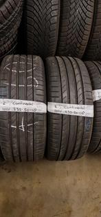 2x 235-50-18 Continental Zomer 6.5mm €45 Per Band 235 50 18, Auto-onderdelen, Banden en Velgen, Ophalen, 18 inch, Gebruikt, 235 mm