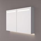 HIPP Design spiegelkast - Horizontale LED Banen - Indirecte, Huis en Inrichting, Ophalen of Verzenden, Nieuw