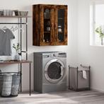 vidaXL Wandkast 69,5x34x90 cm gerookt eikenkleurig, Verzenden, Nieuw, 50 tot 100 cm, Minder dan 100 cm
