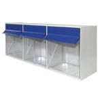Spuit en naald dispenser Small met blauwe handgrepen 3, Verzenden, Nieuw in verpakking