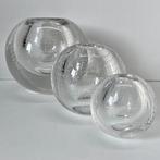 Leerdam - A.D. Copier - Vaas (3) - Glas - Spijkerbollen, Antiek en Kunst, Antiek | Glas en Kristal