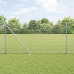 vidaXL Gelaste Draad Fence met 7 Spike Palen 1.4x10 m, Tuin en Terras, Verzenden, Nieuw, IJzer