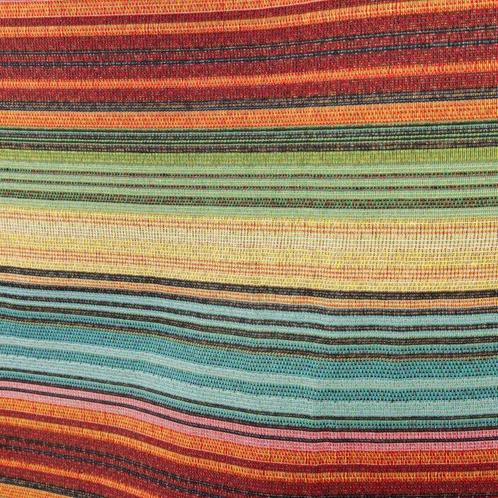 Multicolor Gobelinweefsel met strepen – Hedendaags etnisch, Antiek en Kunst, Antiek | Kleden en Textiel