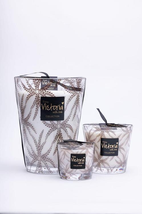 Victoria with love - Ferns bruin, Huis en Inrichting, Woonaccessoires | Kandelaars en Kaarsen, Ophalen of Verzenden