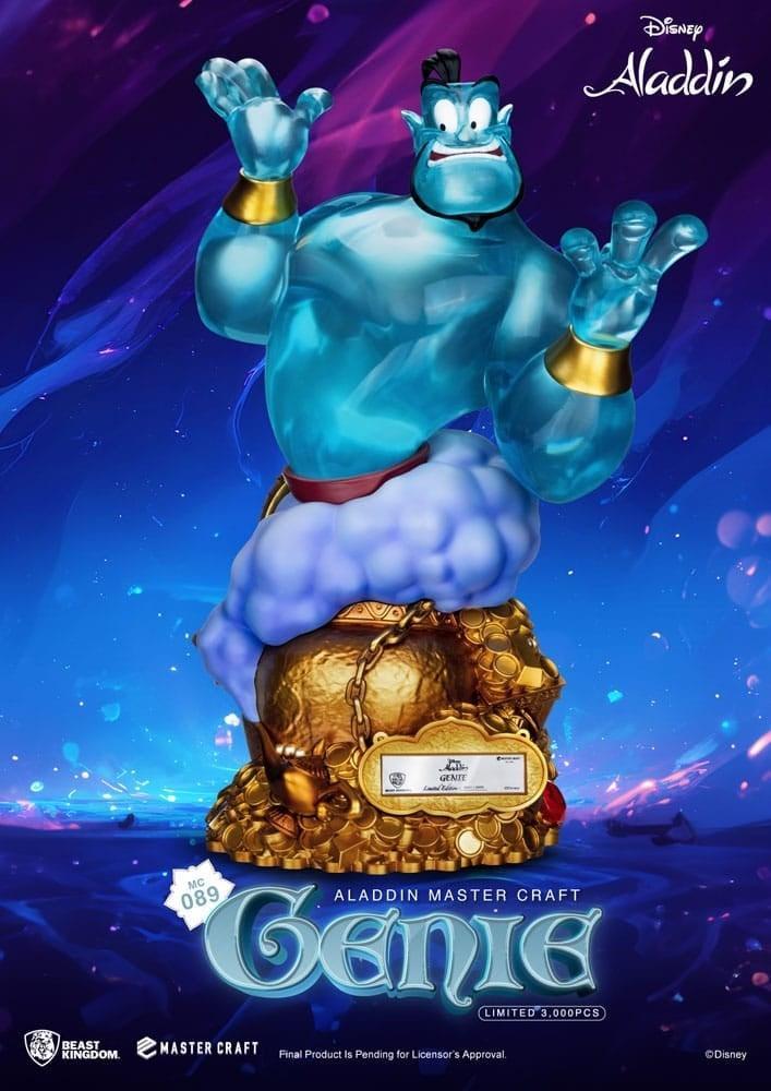 Aladdin Master Craft Statue Genie 42 cm, Verzamelen, Disney, Nieuw, Ophalen of Verzenden