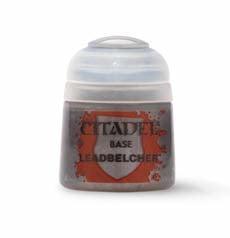 Citadel Colour Leadbelcher Base Paint 12 Ml (Warhammer, Hobby en Vrije tijd, Wargaming, Nieuw, Ophalen of Verzenden