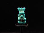 Oud-Egyptisch Faience amulet van de Dwerg God Bes - 1.4 cm, Antiek en Kunst