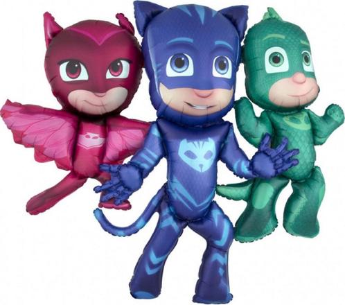 Enorme aluminium PJ Masks ballon 144x127cm, Hobby en Vrije tijd, Feestartikelen, Ophalen of Verzenden