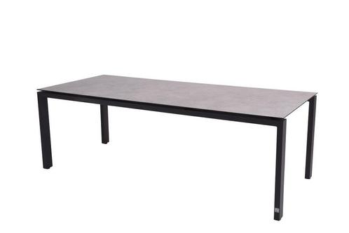 4 Seasons Outdoor Goa tafel met HPL blad light grey 220 cm *, Tuin en Terras, Tuinsets en Loungesets, Ophalen of Verzenden