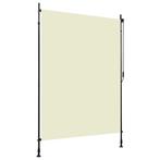 Buiten Rolgordijn Creme - Verstelbaar | Tweedekansje | OP=OP, Nieuw, Ophalen of Verzenden, Minder dan 250 cm, 150 tot 300 cm