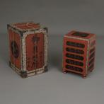 Jûbako  (gestapelde voedselcontainer) - Gelakt hout,