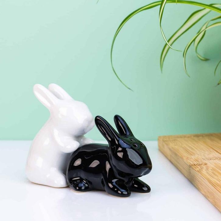 Konijnen peper- en zoutstel, Huis en Inrichting, Keuken | Keukenbenodigdheden, Verzenden