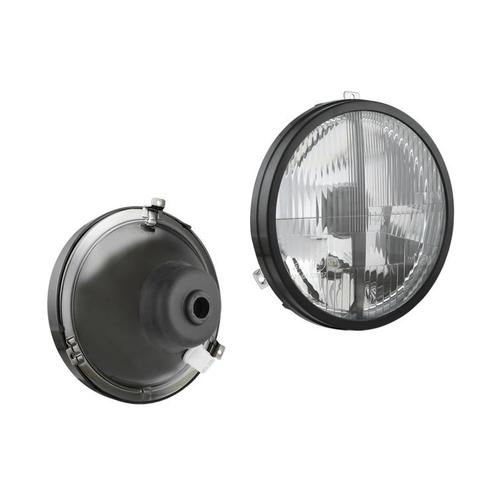 Koplamp VW Transporter Tuning, Lampglas: Ø182mm, + H4 & T4W, Auto-onderdelen, Verlichting, Nieuw, Ophalen of Verzenden