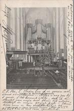 DOESBURG - Interieur St. Martinikerk, Verzamelen, Ansichtkaarten | Nederland, Verzenden, Gelopen