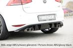 Rieger diffuser | VW Golf 7 3drs, 5drs, GTI, GTE, GTD tot, Auto-onderdelen, Carrosserie en Plaatwerk, Ophalen of Verzenden, Nieuw