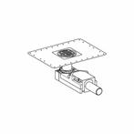 Doucheput Vloer Geberit Ruwbouwset 9-20 cm Waterslot 50 mm, Doe-het-zelf en Verbouw, Sanitair, Ophalen of Verzenden, Nieuw