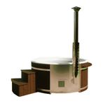 Thermowood houtgestookte hottub voor 4-6 personen, Tuin en Terras, Ophalen of Verzenden, Nieuw, Filter, Inbouw