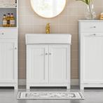 2dekans | SoBuy Wastafel Onderkast - 2 Deurs - 60 x 60 x 29, Huis en Inrichting, Woonaccessoires | Spiegels, Ophalen of Verzenden