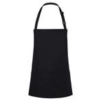 GGM Gastro | KARLOWSKY | Slabbenschort Kort Basic - Zwart |, Verzenden, Nieuw, Zwart, Schort