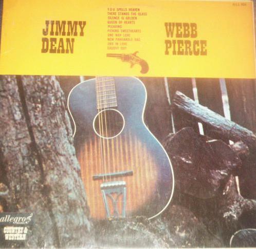LP gebruikt - Jimmy Dean - Jimmy Dean - Webb Pierce, Cd's en Dvd's, Vinyl | Overige Vinyl, Zo goed als nieuw, Verzenden