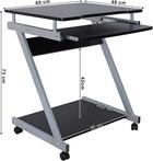 Songmics LCD811B computertafel showroom model van 57 voor 39