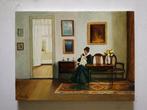 A. Della Valle (XX), da Carl Vilhelm - Il ricamo (interno)
