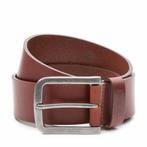 Leren heren riem Mason - duo pack - cognac & - Maat: 115 cm, Overige kleuren, Verzenden, Echt leder, Nieuw