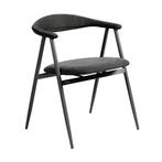 *WOONWINKEL* Brafab Boi Stoffen Eetstoel Voor Buiten Zwart A, Tuin en Terras, Tuinsets en Loungesets, Verzenden, Nieuw