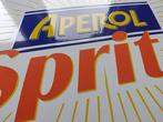 Aperol Spritz bitter apéritif, enamel sign, Emailschild,, Antiek en Kunst