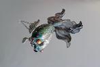 Large Size Articulated Filigree Koi Fish - Miniatuur figuur, Antiek en Kunst