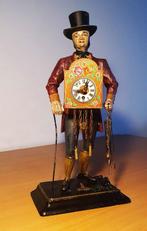 Klokkenmannetje tafelklok - Vintage - Gietijzer - 1940-1950