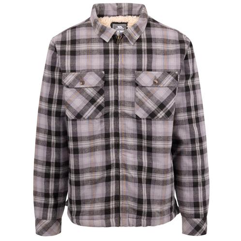 -45% Trespass  Trespass Heren danehill sherpa gevoerd overhe, Kleding | Heren, Overhemden, Grijs, Nieuw, Verzenden
