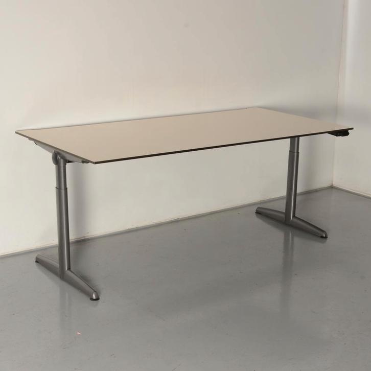 Ahrend 500 bureau, beige blad, 180 x 90 cm, hoogte, Huis en Inrichting, Bureaus, Ophalen of Verzenden