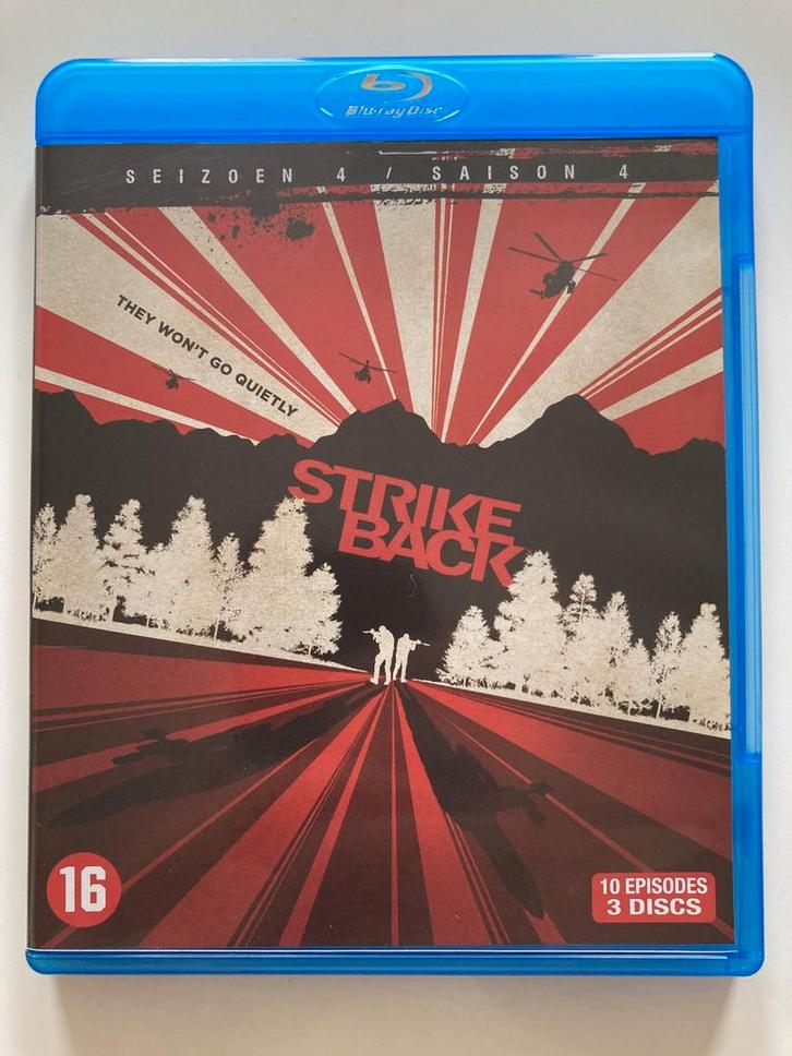 STRIKE BACK SEASON 4 (BLURAY), Cd's en Dvd's, Blu-ray, Gebruikt, Verzenden