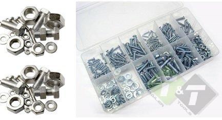 Bout En Moer Assortiment - 347 Delig - Verschillende Maten, Auto diversen, Autogereedschap, Nieuw, Ophalen of Verzenden