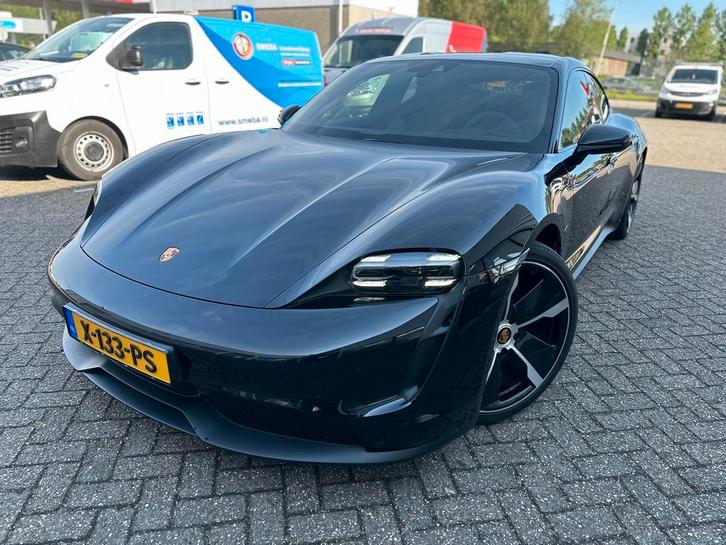 Porsche Taycan 326pk 2024 Zwart | Lease 23 maanden!, Auto's, Porsche, Origineel Nederlands, Dealer onderhouden, Lease, Automaat