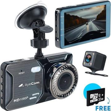 AyeCam Dashcam Pro – Dashcam voor Auto voor en Achter - FULL beschikbaar voor biedingen