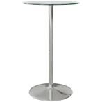 TRUUSK Bartafel Keuken Ronde Statafel Met Gehard Glasplaat 6, Huis en Inrichting, Barren, Verzenden, Nieuw