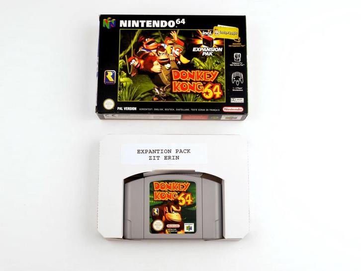 Donkey Kong 64 [Nintendo 64], Spelcomputers en Games, Games | Nintendo 64, Zo goed als nieuw, Ophalen of Verzenden