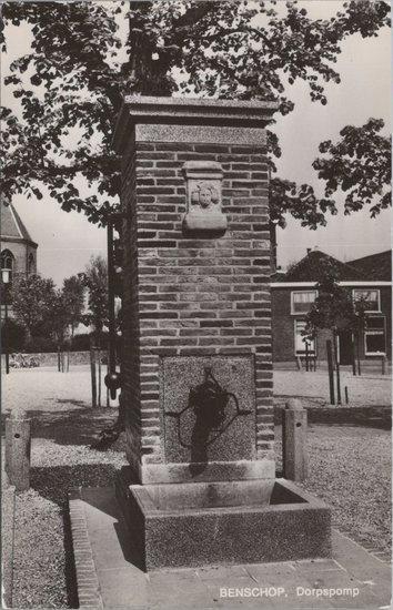 BENSCHOP - Dorpspomp, Verzamelen, Ansichtkaarten | Nederland, Verzenden