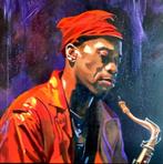 BOYER Marc - JAZZ IN MARCIAC (original oil painting)
